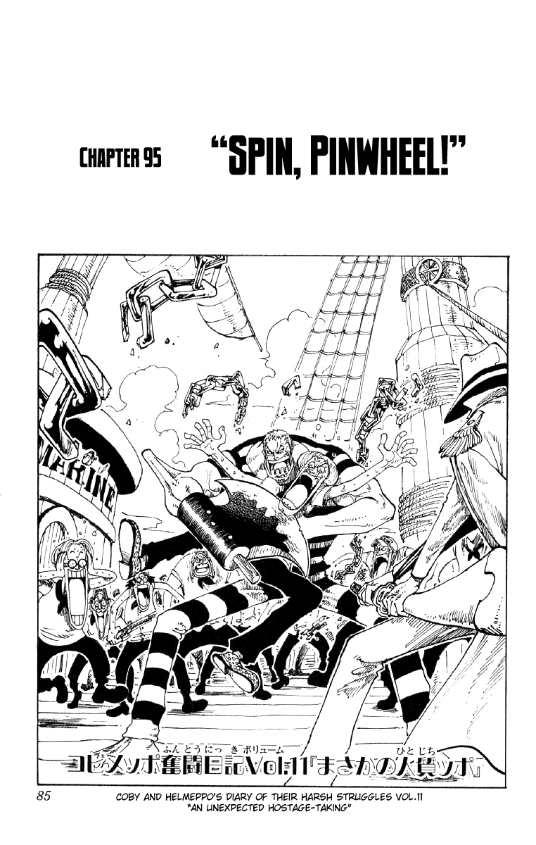 One Piece, Chapter 95 image 01